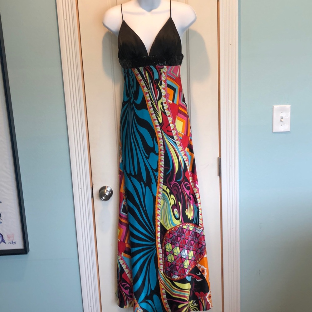 Faviana long evening gown